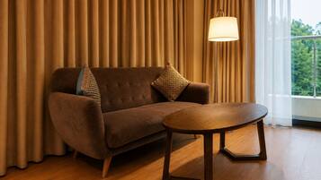 1 habitación, minibar, caja de seguridad en la habitación y escritorio