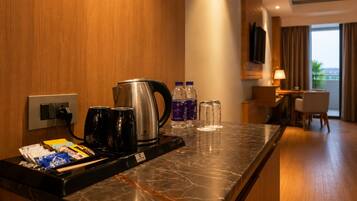 1 habitación, minibar, caja de seguridad en la habitación y escritorio