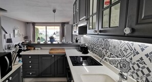 Apartment, eigenes Bad (3 dormitorios) | Gemeinschaftsküche | Hochstuhl