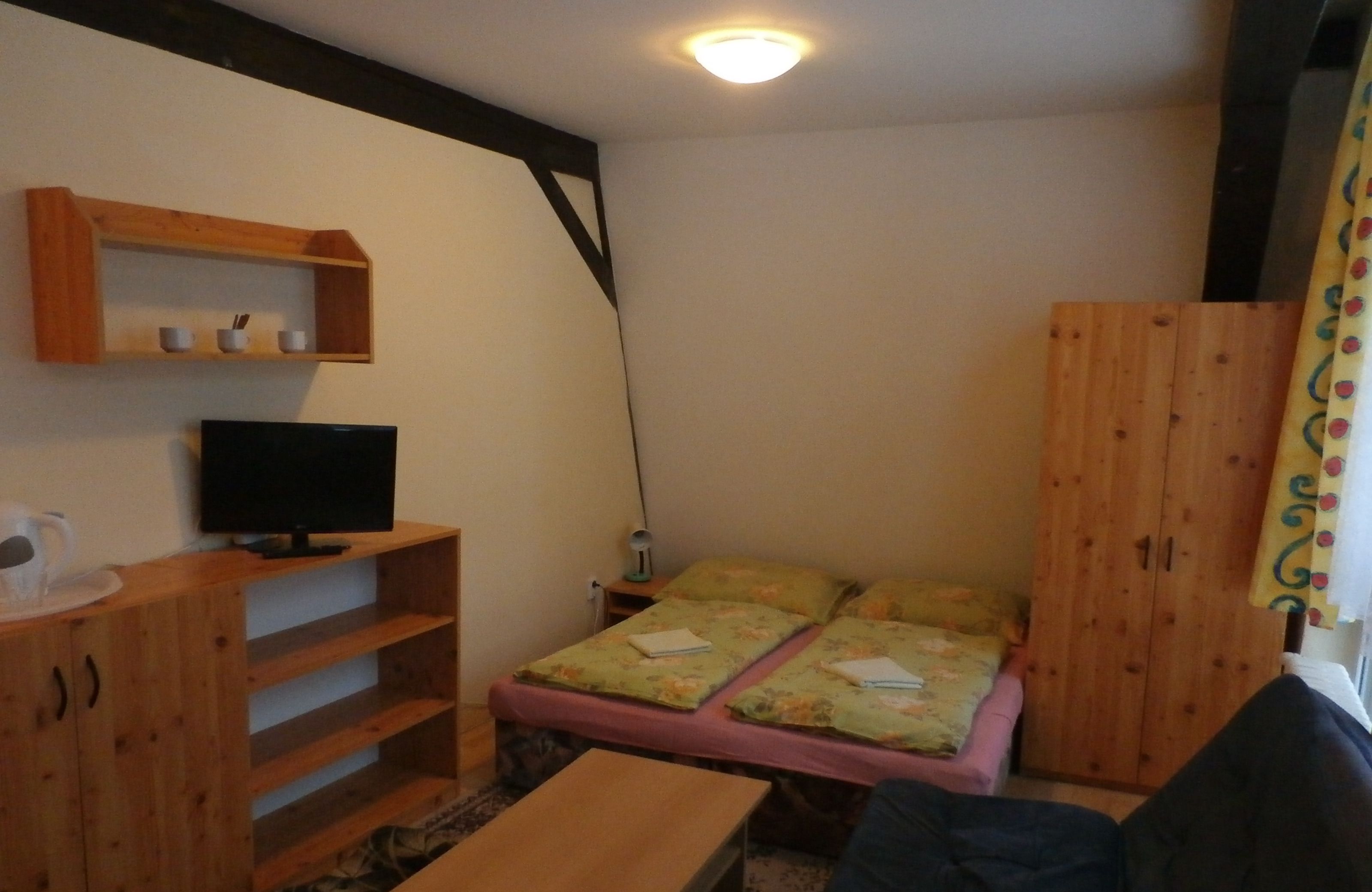 Double Room | Desk, blackout drapes, free WiFi, bed sheets