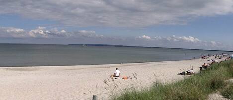 Beach nearby, white sand