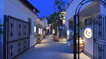 Front of property - evening/night