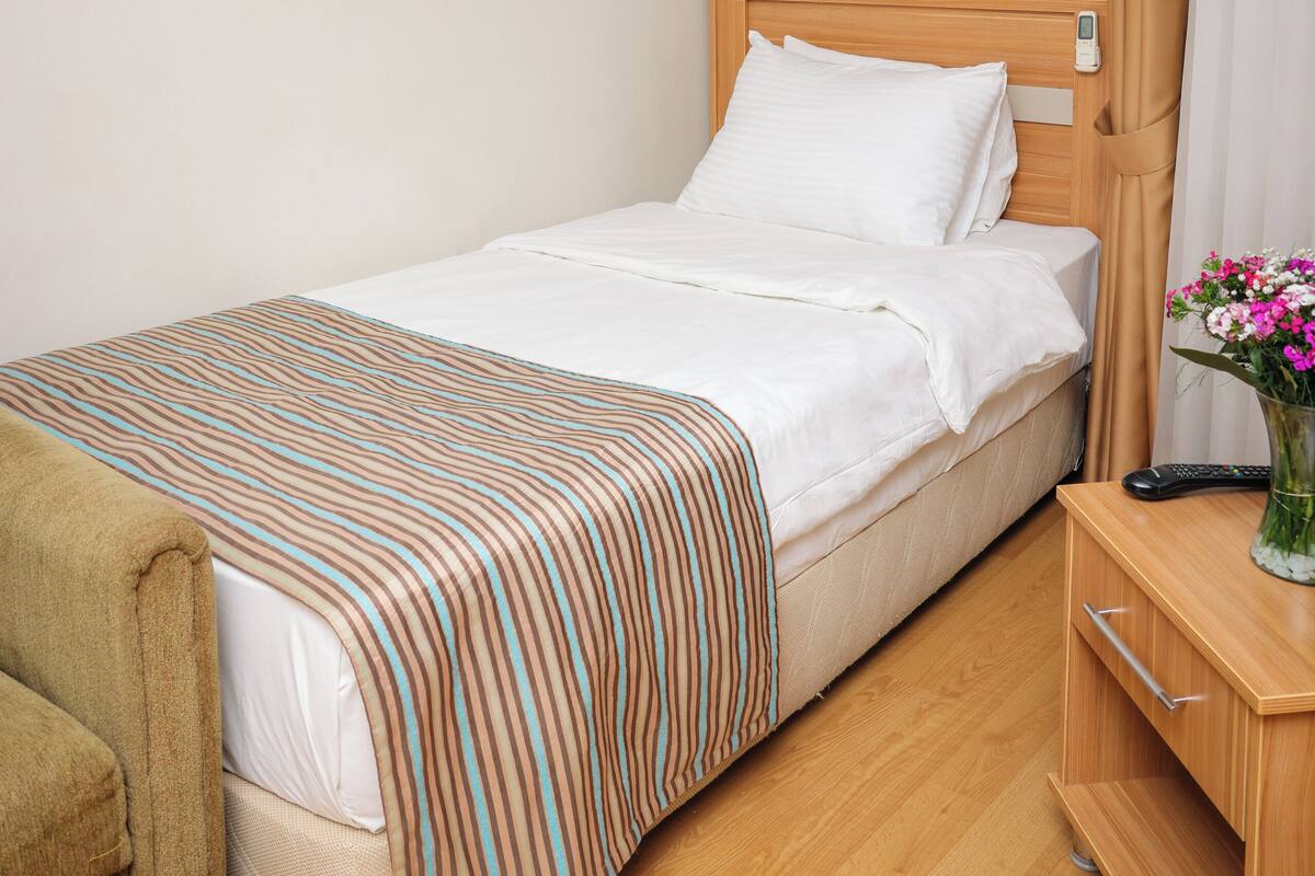 Standard Single Room, 1 Bedroom | Minibar (free items), in-room safe, desk, laptop workspace