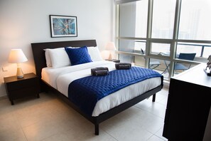 Panoramic Apartment, 1 Bedroom, Balcony, Lake View - Nasma Luxury Stays - Al Sahab (Dubai)