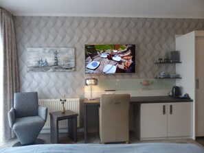 Coffres-forts dans les chambres, bureau, lits bébé (gratuits)