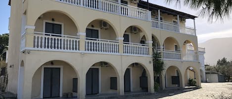 Fassade der Unterkunft