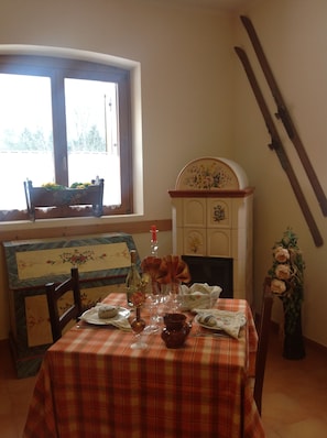 Daily buffet breakfast (EUR 10 per person)
