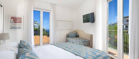 3 habitaciones, sábanas italianas Frette y ropa de cama de alta calidad