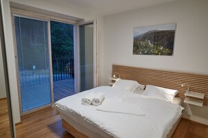 公寓, 1 间卧室 (J) | 1 多间卧室、高档床上用品、隔音、床单