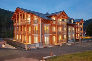 Front of property - evening/night