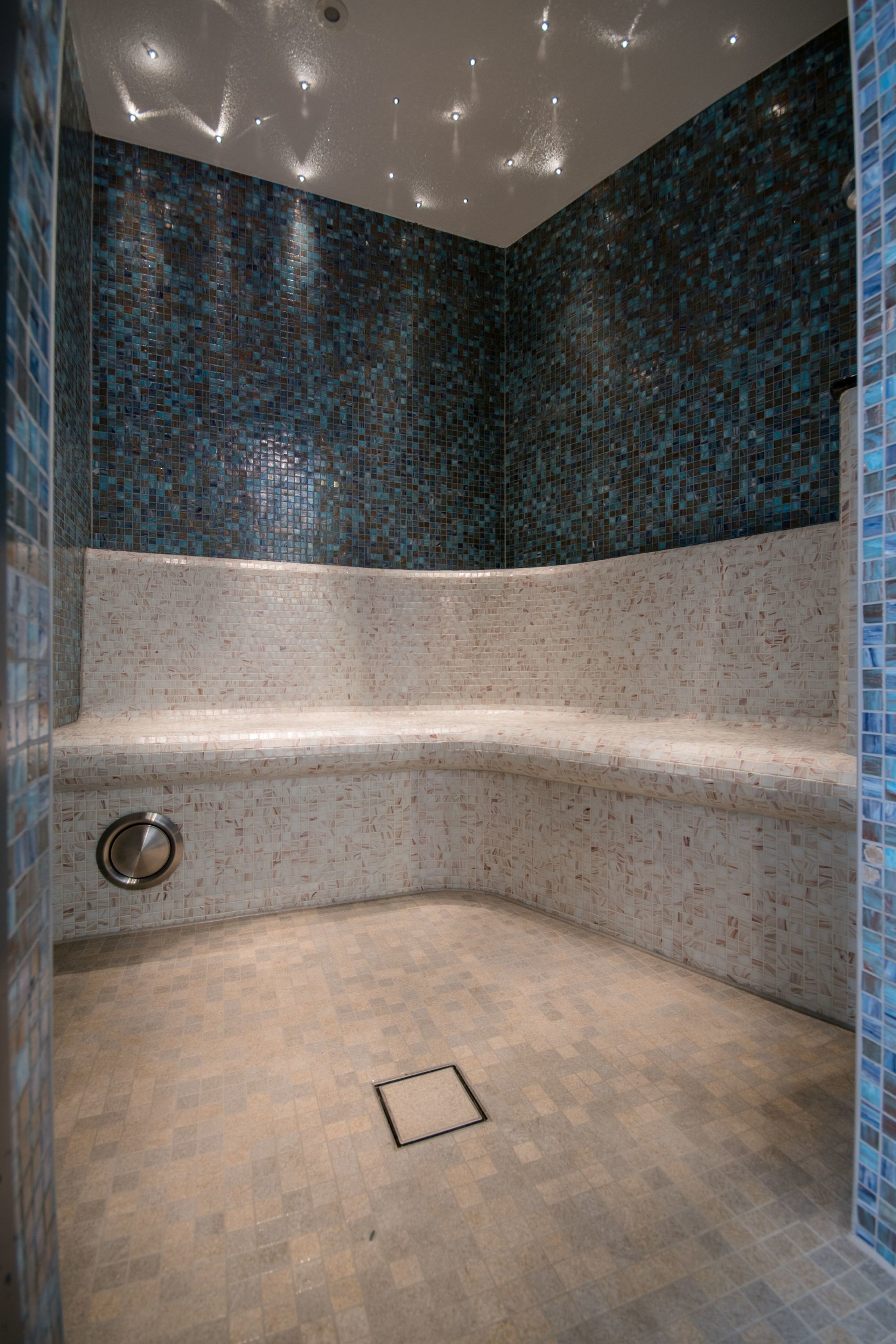 turkish bath/hammam, hot stone massages, deep-tissue massages