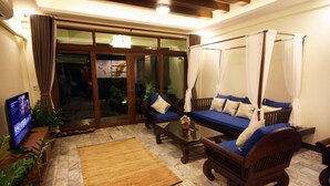 2 Bedrooms Vacation House  | Living room - Nimit House No.7 (Chiang Mai)