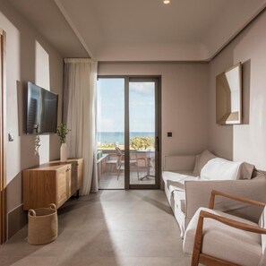 Living area - Paralos Venus Suites - Adults Only (Hersonissos)