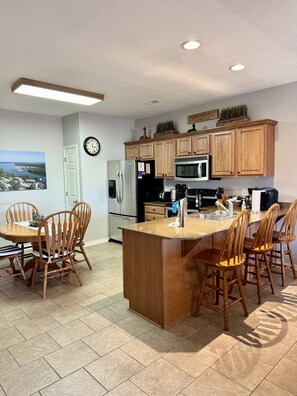 Condo, 3 Bedrooms | Private kitchen | Fridge, coffee/tea maker, toaster - Tina Condo A-6 (Hollister)