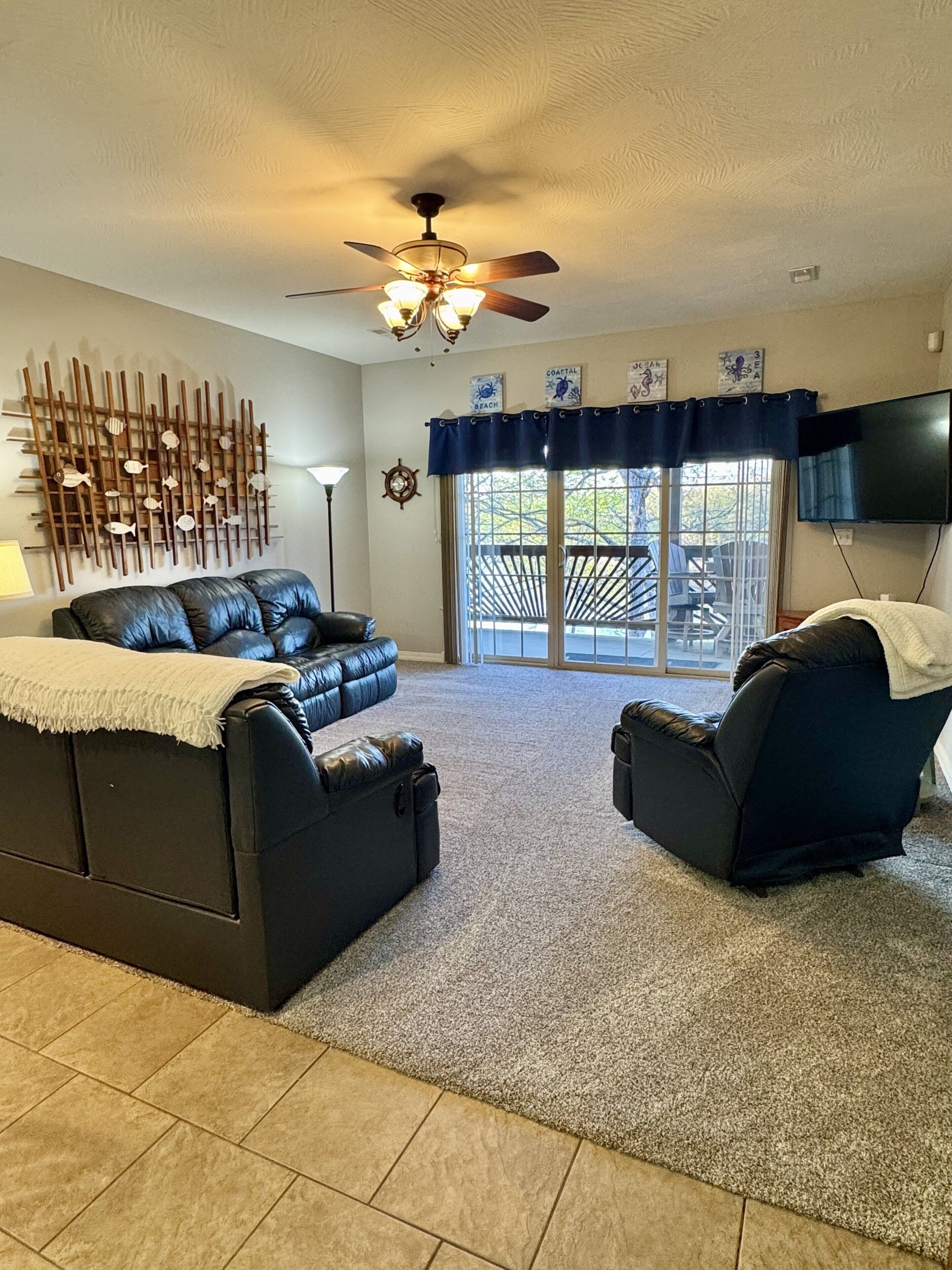 Appart'hôtel, 3 chambres | Coin séjour