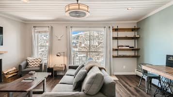 Condo, 1 Bedroom | Living area | Flat-screen TV