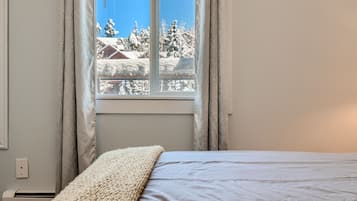 Condo, 1 Bedroom | 1 bedroom, laptop workspace, iron/ironing board, free WiFi