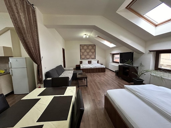 Studio Apartment | Gratis wi-fi, sängkläder och rullstolsanpassning