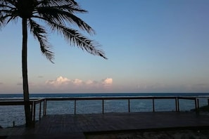 Utsikt fra overnattingsstedet