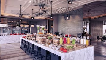 Lunch and dinner served, Regional cuisine