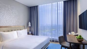 Kamar Superior, 1 Tempat Tidur King | Brankas, meja kerja, kedap suara, dan tempat tidur bayi gratis