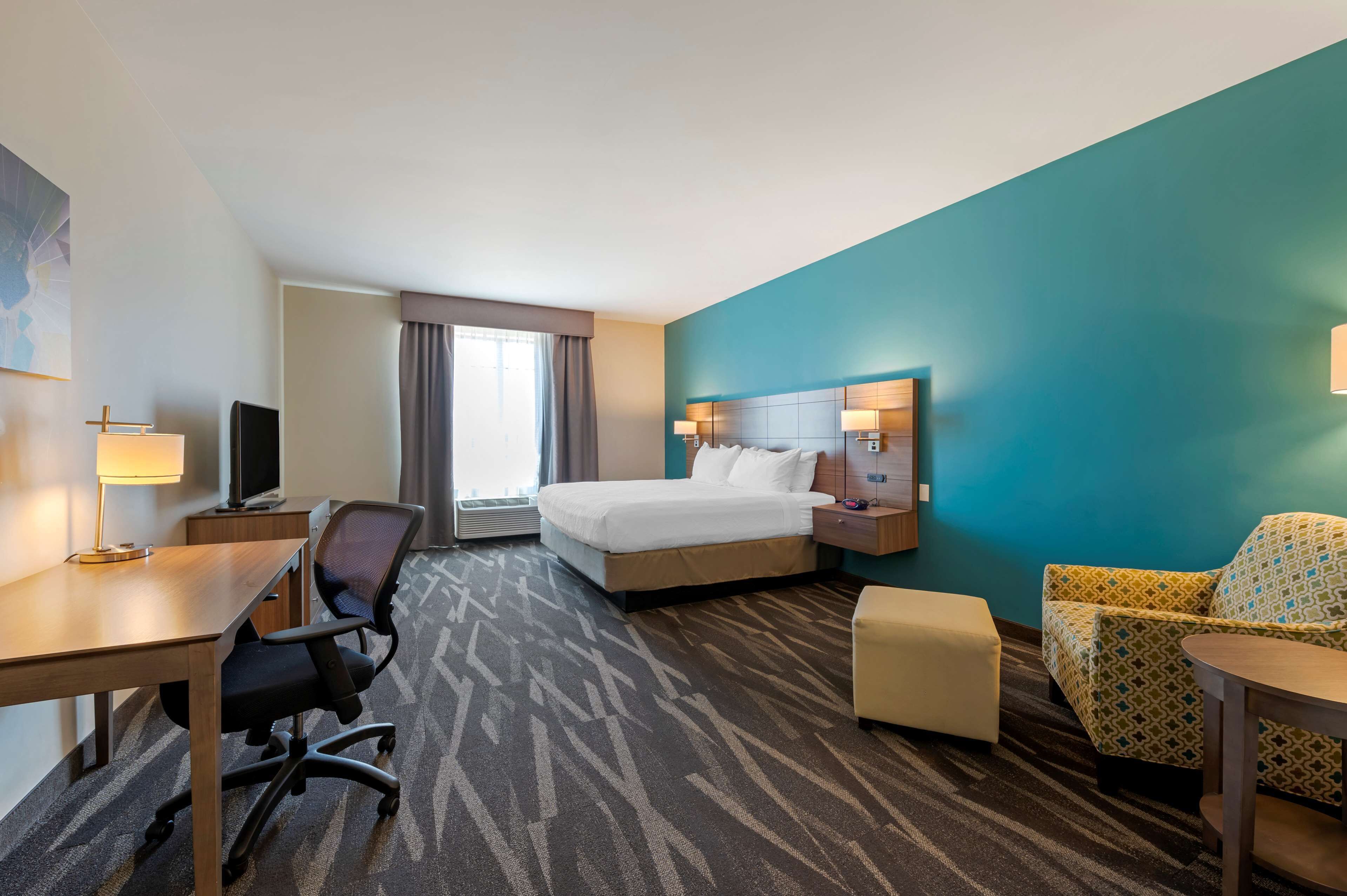 pillow-top beds, in-room safe, individually decorated