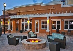 Façade de l’hébergement