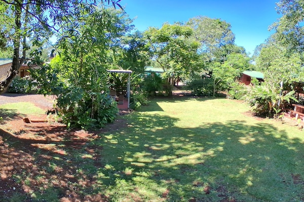 A szálláshely külső területei