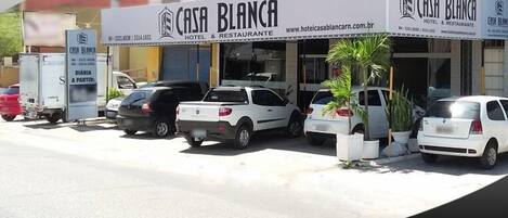 Fassade der Unterkunft