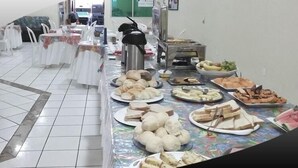 Frokostbuffé er inkludert hver dag