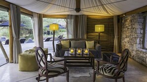 Luxury Tent  | Living area - Onguma Tented Camp (Onguma)