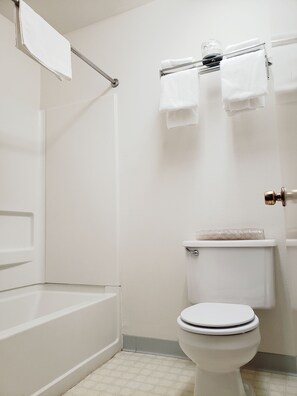 Free toiletries, towels