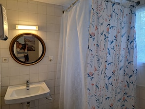 Ducha, secador de pelo