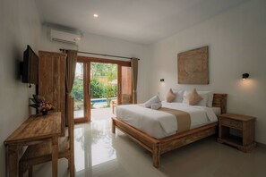 Deluxe Double Room | Desk, free WiFi, bed sheets - Mag Canggu Bali (Canggu)