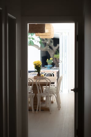 Ferienhaus, Mehrere Betten | Esszimmer