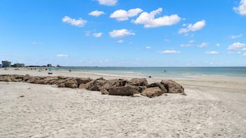 On the beach