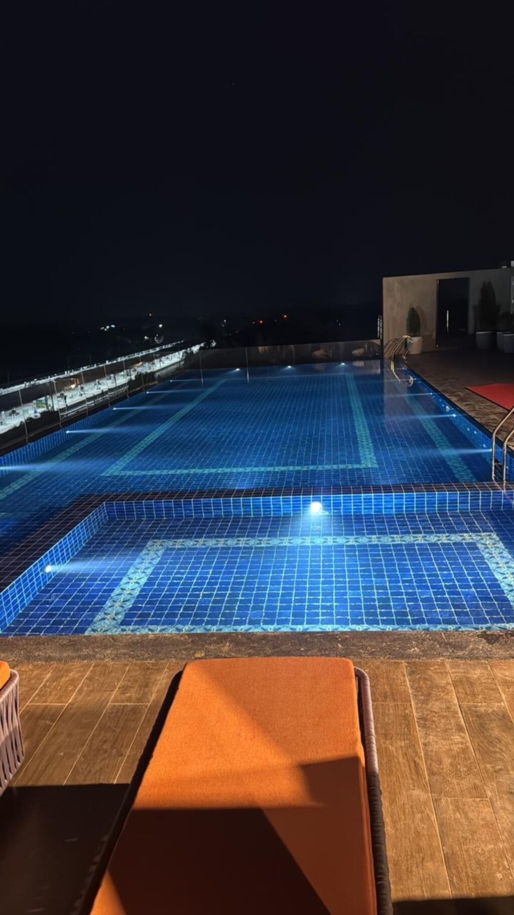 Seasonal outdoor pool