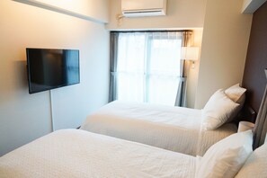 Habitación estándar con 2 camas individuales | Vista desde la habitación