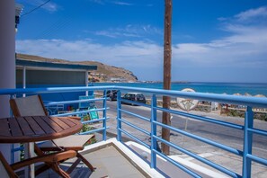 Phòng 4 có tầm nhìn toàn cảnh, 1 phòng ngủ, quang cảnh biển | Quang cảnh ban công