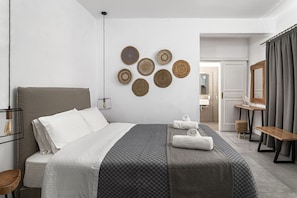 Standard Studio, 1 Bedroom, Smoking | Tempur-Pedic beds, soundproofing, iron/ironing board, free WiFi - Alkyoni Studios (Andros)