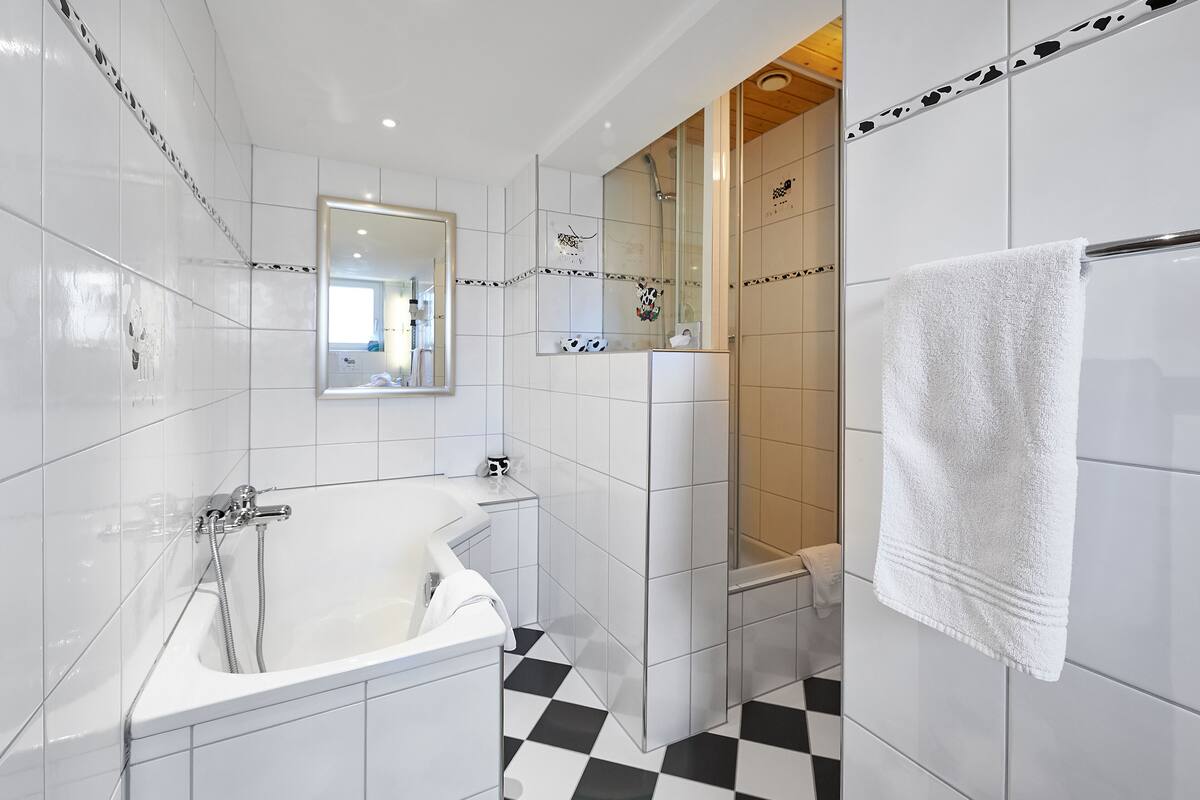 junior room (32) | bathroom | hair dryer, bathrobes, towels, soap