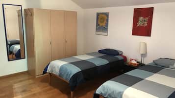 Panoramic Double or Twin Room, Garden View (Saphira) | 1 bedroom, in-room safe, desk, iron/ironing board