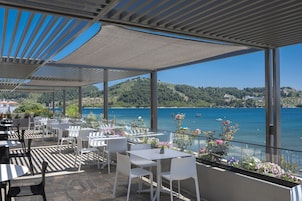 Outdoor pool, open 8:00 AM to 8:00 PM, pool umbrellas, sun loungers