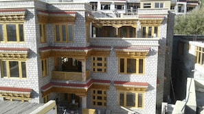 Fassade der Unterkunft