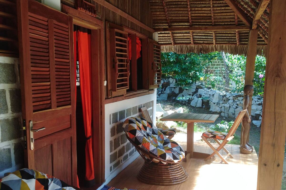 Comfort Bungalow (Vorona) | Terrace/patio