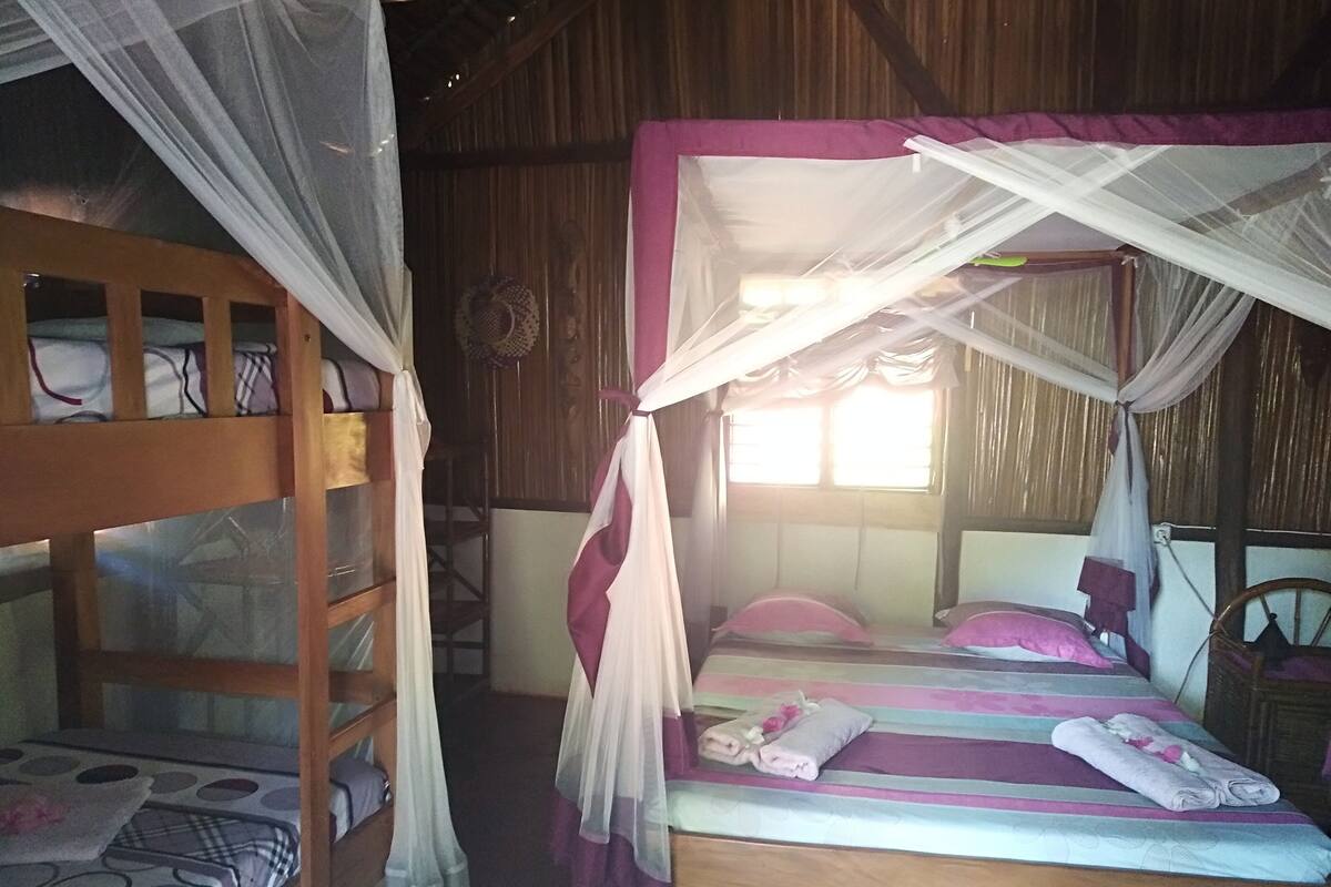 Family Bungalow (Mistio) | 1 bedroom, Select Comfort beds, in-room safe, desk