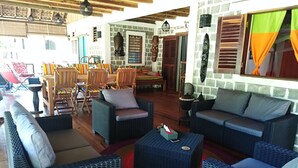 Lobby lounge - Ilo Village (Nosy Komba)
