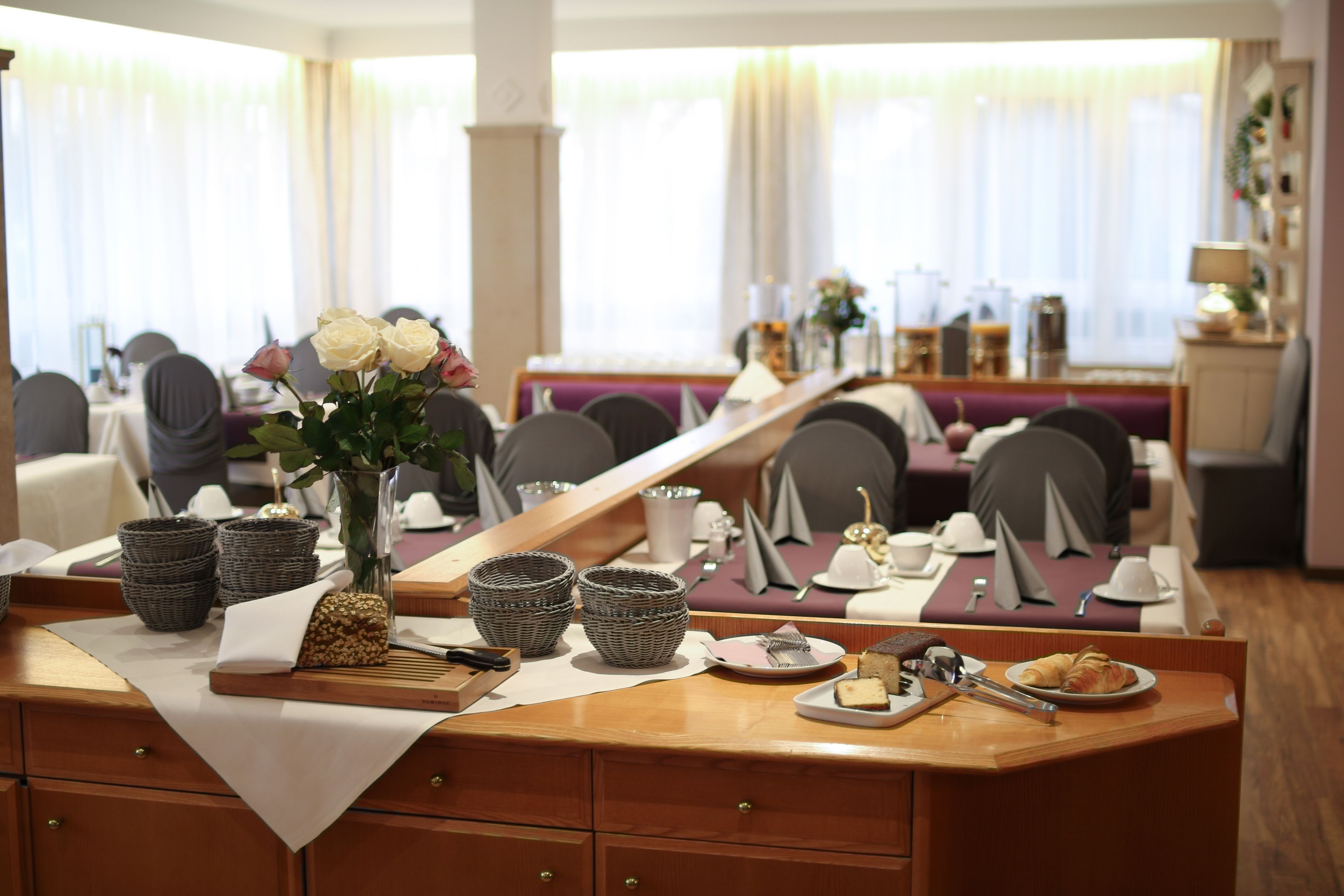 Daily buffet breakfast (EUR 10 per person)