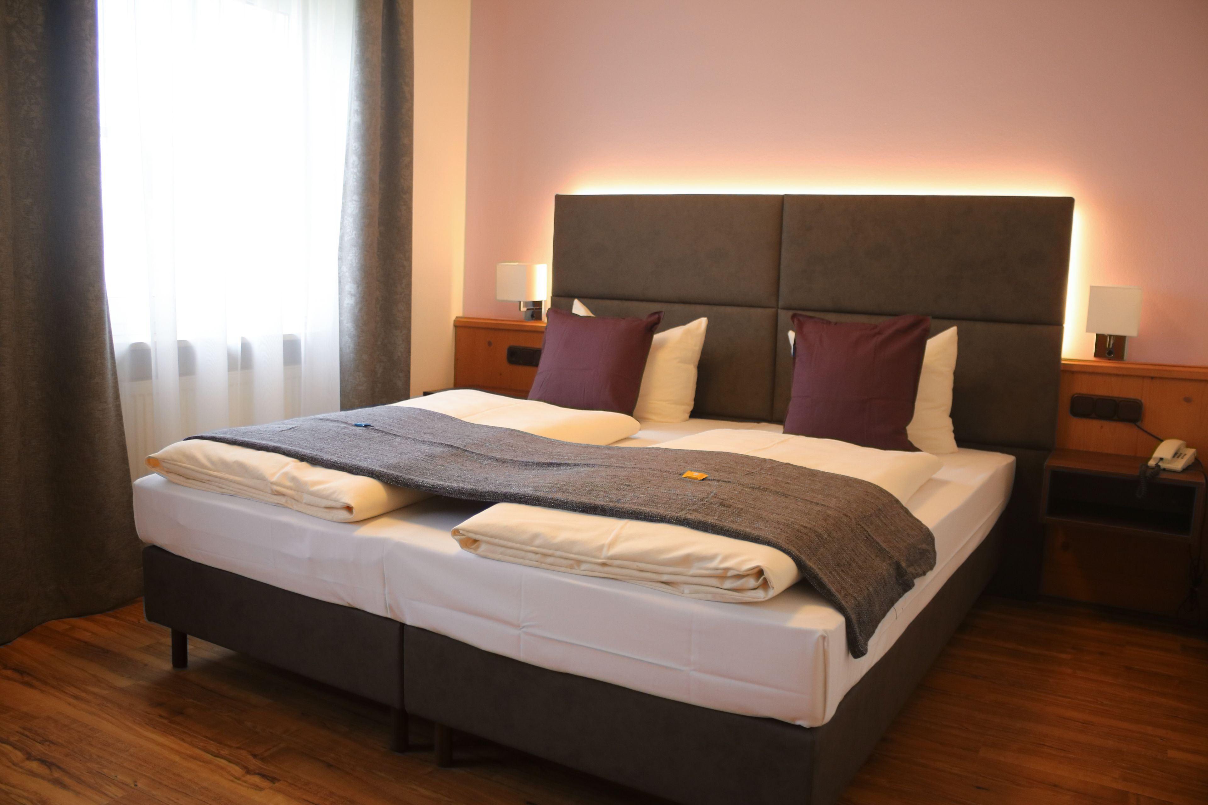 double room | in-room safe, desk, blackout curtains, free wifi
