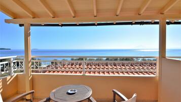 Superior Double Room, Sea View | Balcony view